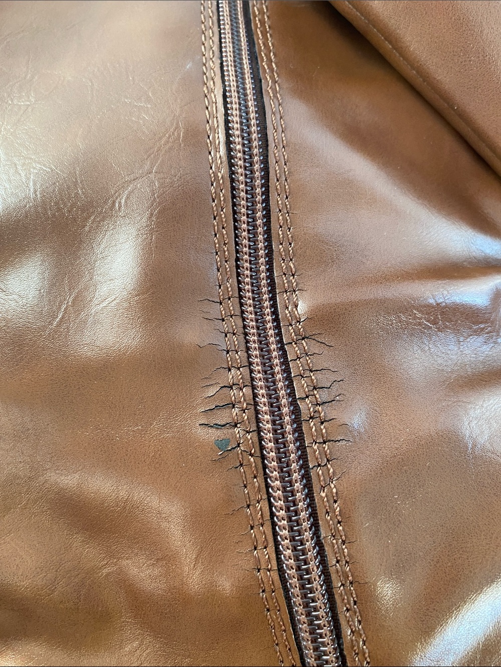 NWT Arizona Jean Co Women's Cognac Brown Knee High Riding Boots size 7 WIDE CALF - Picture 5 of 6